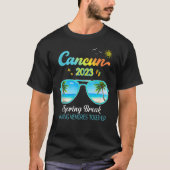 Cancun Mexico Family Trip 2023 Tシャツ (正面)