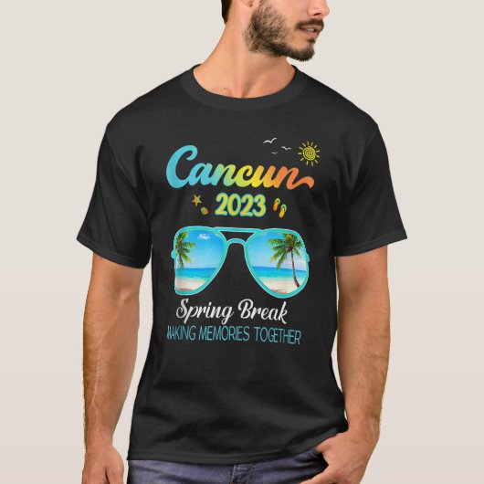 Cancun Mexico Family Trip 2023 Tシャツ (正面)