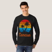 Cancun Mexico Family Vacation Beach Tropical Tシャツ (正面フル)