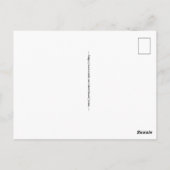 Cancún Mexico Invitation Postcard ポストカード (裏面)