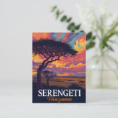 Cancun Mexico Mayan Temple Tropical Beach ポストカード (スタンド正面)