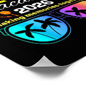 Cancun Mexico Vacation Beach 2026 Trip Group Squad ポスター (角)