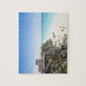 Cancun, Quintana Roo，メキシコ – 丘の遺跡 ジグソーパズル (縦)