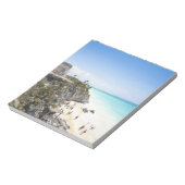 Cancun, Quintana Roo，メキシコ – 丘の遺跡 ノートパッド (回転)