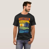 Cancun Vacation 2026 Sea Sand Beach Summer Trip Re Tシャツ (正面フル)