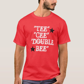 Candaceの小川バンド赤いT Tシャツ