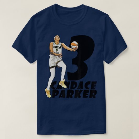 Candace Parker Tシャツ (デザイン正面)