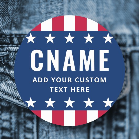 Candidate name slogan political election campaign 名札