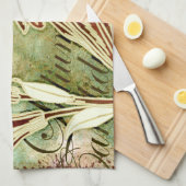 Candidum Lillium キッチンタオル (四つ折り)