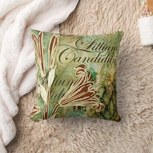 Candidum Lillium クッション (ブランケット)