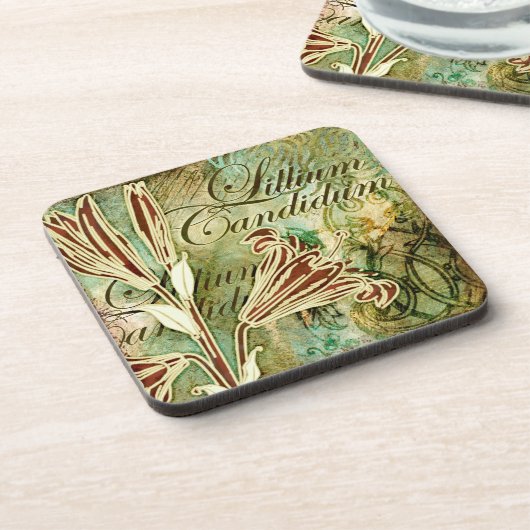 Candidum Lillium コースター (左側)