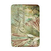 Candidum Lillium バスマット (正面縦)