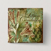 Candidum Lillium 缶バッジ (正面)