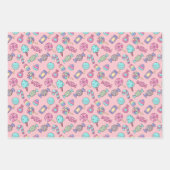 Candies Pink ラッピングペーパーシート (正面2)