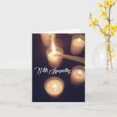 Candlライトカード カード (黄色い花)