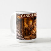 Candle Beggar Icelandic Yule Lad コーヒーマグカップ (正面左)