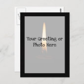 Candle Flame 2 ポストカード (正面/裏面)