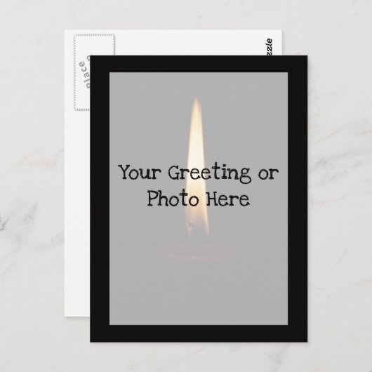 Candle Flame 2 ポストカード (正面/裏面)