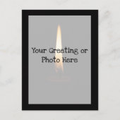 Candle Flame 2 ポストカード (正面)