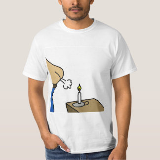 Candle In The Wind Cartoon T-Shirt Tシャツ