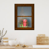 Candle in the Window ポスター (キッチン)