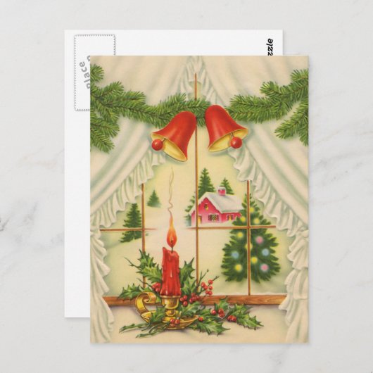 Candle in the Window ポストカード (正面/裏面)