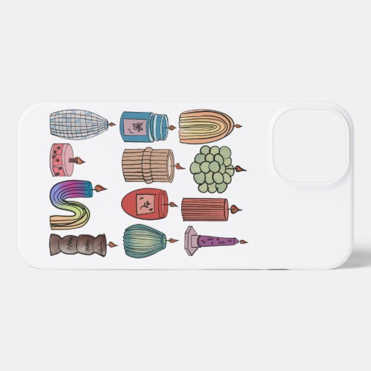 CANDLE  iPhoneケース (裏面横)