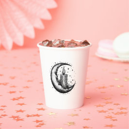 Candle Lit Moon 紙コップ