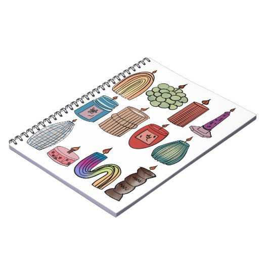 CANDLE NOTEBOOK ノートブック (左側)