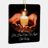 Candle Of Hope Ornament セラミックオーナメント (右)