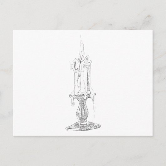 Candle Postcard ポストカード (正面)