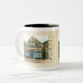 Candlefordの郵便局 ツートーンマグカップ (正面左)