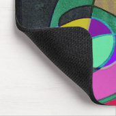 Candlelight Abstract Mousepad 1 マウスパッド (コーナー)