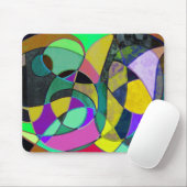 Candlelight Abstract Mousepad 1 マウスパッド (マウス)