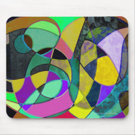 Candlelight Abstract Mousepad 1 マウスパッド