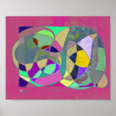 Candlelight Abstract v2 ポスター (正面)