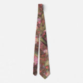 Candlelight Blocks – Abstract Metallic ネクタイ (裏面)