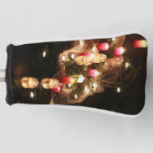 Candlelight Golf Head Cover – Customizable ゴルフヘッドカバー (正面)