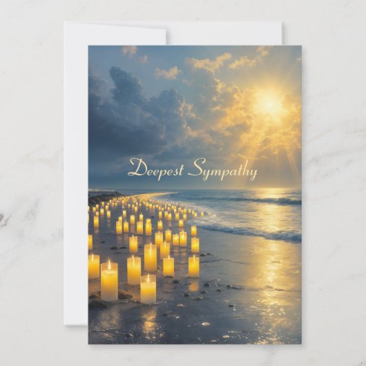 Candlelights on the coast in the dark, sympathy  (正面)