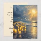 Candlelights on the coast in the dark, sympathy  (正面/裏面)