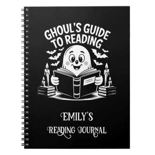 Candlelit Ghoul’s Guide with Name Reading Journal ノートブック (正面)
