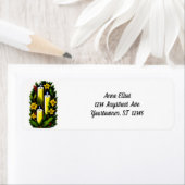 Candles with Flowers ラベル (インサイチュ)