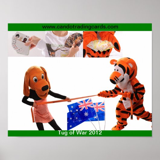 candotradingcards.comブックページテンプレートのポスター ポスター (正面)