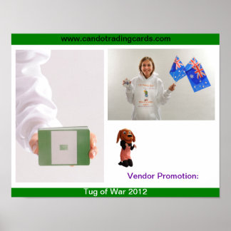 candotradingcards.comブックページテンプレートのポスター ポスター