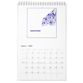 Candra著Weimaranerのカレンダー カレンダー (3月 2027)