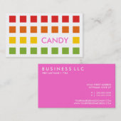 CANDY (モダン正方形) 名刺 (正面/裏面)