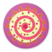 Candy and Cakes Pink セラミックノブ (正面)