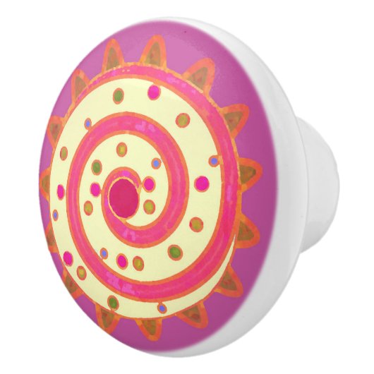 Candy and Cakes Pink セラミックノブ (右)