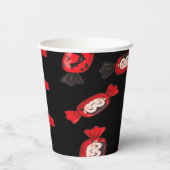 Candy and Dracula Cute Spooky 紙コップ (裏面)
