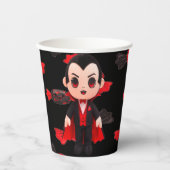 Candy and Dracula Cute Spooky 紙コップ (正面)
